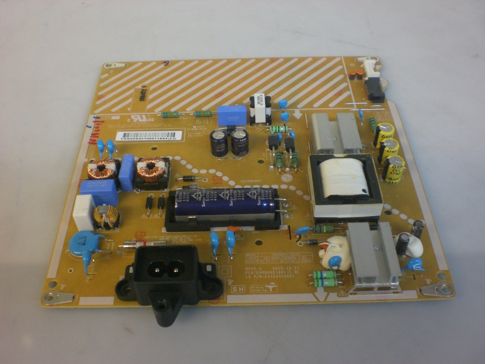 LG EAY64310601 Netzteilplatine 49LH5700-UD.AUSGLOR